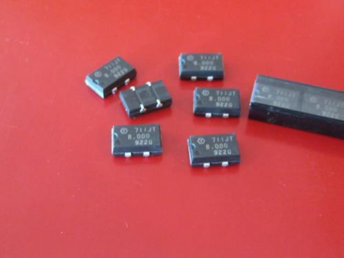 TOYOCOM 711JT 8.000MHz 8MHz CRYSTAL OSCILLATOR  SMD ( Qty 10 ) *** NEW ***