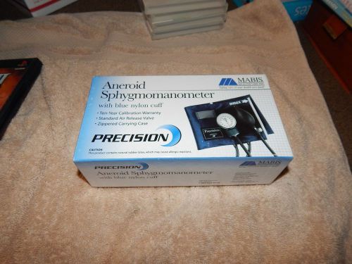 NEW Mabis Precision Series Aneroid Sphygmomanometer for Child, Blue, 92-140-0132