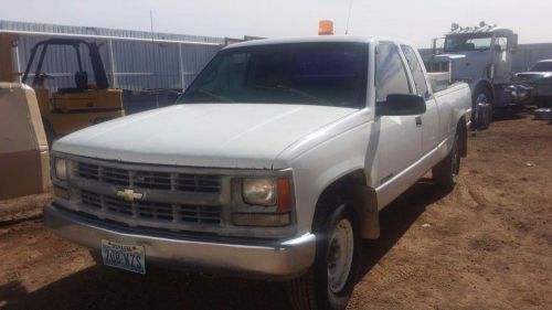 1998 chevy work truck ext cab long bed (stock #5006) for sale