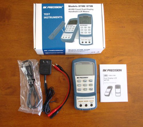 BK Precision 879B 4-1/2 digit 40,000 count Dual Display LCZ/LCR Meter USB