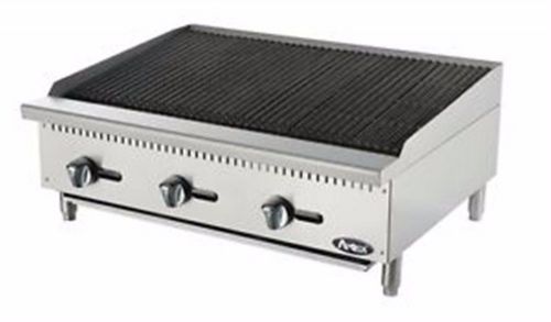 Atosa atcb-36 charbroiler, gas, countertop for sale