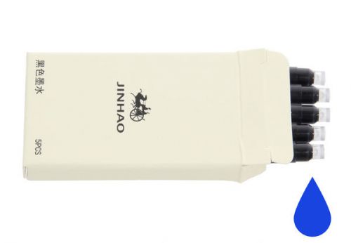 JinHao Blue Fountain Cartridge 5-pk