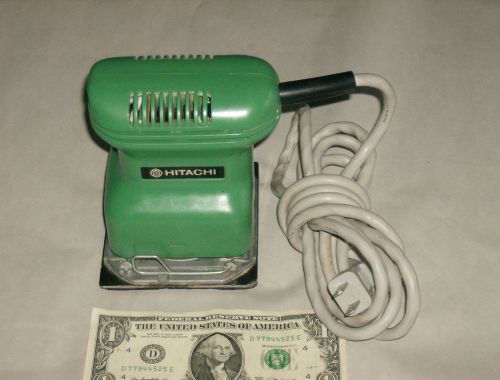 Rare Hitachi SV 12SA 4.5&#034; Single Speed Orbital Finishing Sander Koki Tokyo Japan