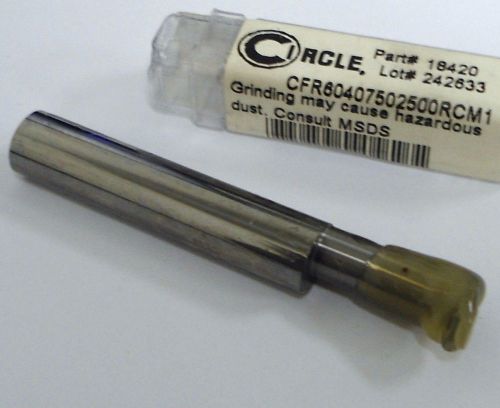 CIRCLE Carbide Radius Grooving Bar 3/8&#034; Shank x 3/8&#034; Dia x 0.040&#034; Width [471]