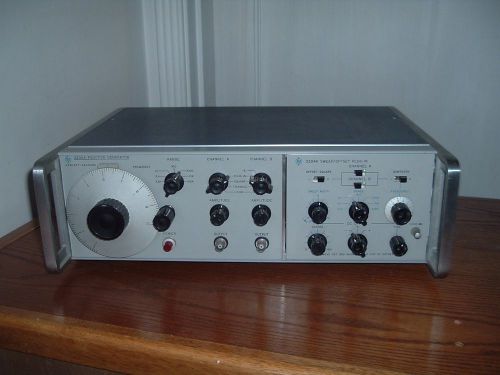 Hewlett Packard 3300A Function Generator 3304A Sweep Offset Plugin WORKS! HP