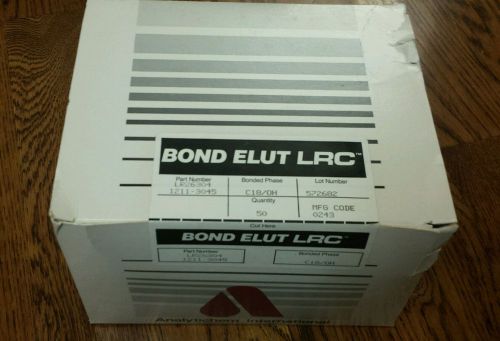 50 Analytichem International Bond Elut Bonded Phase c18/oh,  LR26304