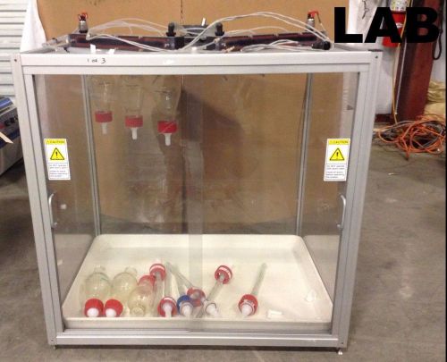 Laboratory rotovap enclosure 70 scfm min. exhaust rate 30&#034;x22&#034;x28.5&#034; interior for sale