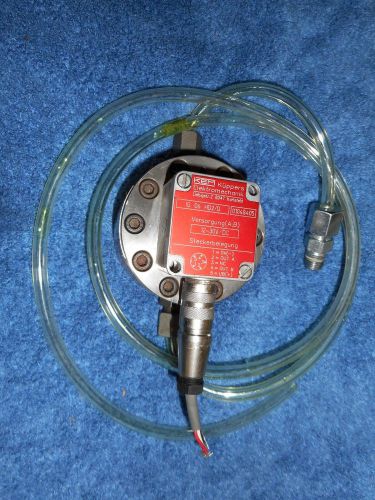 KEM  FLOW METER  ZHM 02/1 ST.D.T /  IG 06 HD2/D KUPPERS ELEKTROMECHANIK