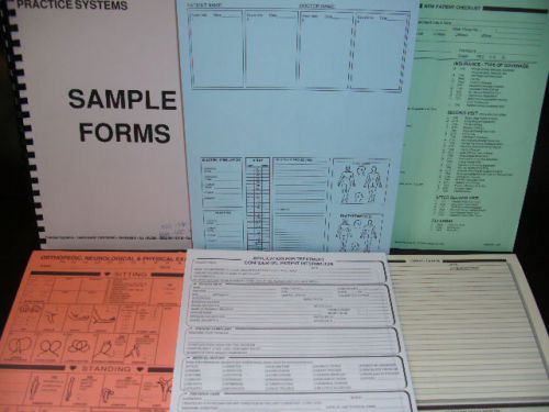 Practice System Misc. Chiropractic Forms