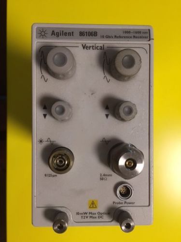 Agilent 86106B electrical Plug-in module, For 9/125 fiber 25 GHz optical channel