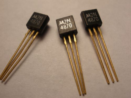 ( 4 PC. ) MOTOROLA 2N4870, UJT TRANSISTORS, NEW