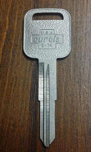 CURTIS BLANK KEY B-74 FOR GM CARS