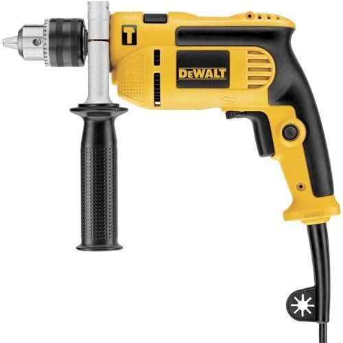 Electric Hammer Drill Single Speed 1/2 Inch Dual Mode Wood Steel Masonry