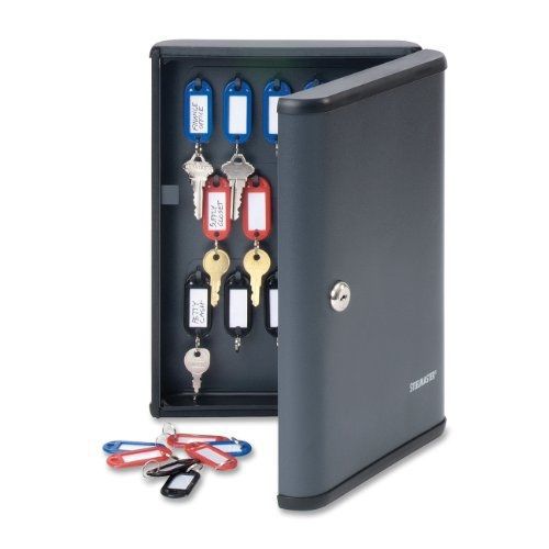 MMF Industries Steelmaster Security 30-Key Capacity Cabinet, 8.7 x 2.7 x 11.9