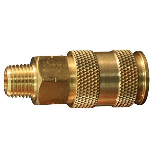 Milton Industries Inc. S-765 HI-Flo V-Style&#039; A,M,V-Feet 1/4-Inch Brass Body