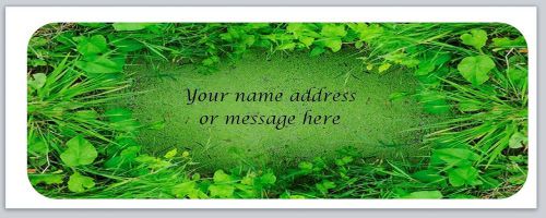 30 personalized return address labels leaves buy 3 get 1 free (bo350) for sale
