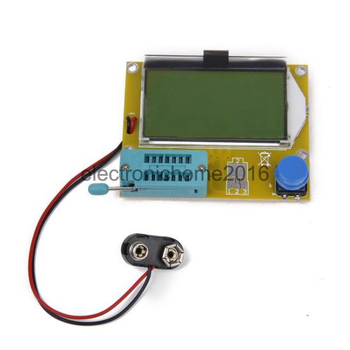 Lcd transistor tester capacitance esr meter diode triode mos/npn l/c/r new for sale