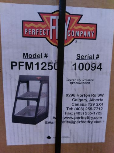 NEW - UNUSED Perfect Fry Heated Merchandiser PFM1250