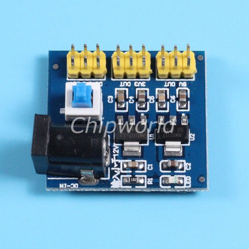 DC-DC 12V to 3.3V 5V Power Module 3.3V 5V 12V Multi Output Voltage Conversion