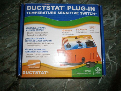 Suncourt Inc. DuctStat Temperature Sensitive Switch