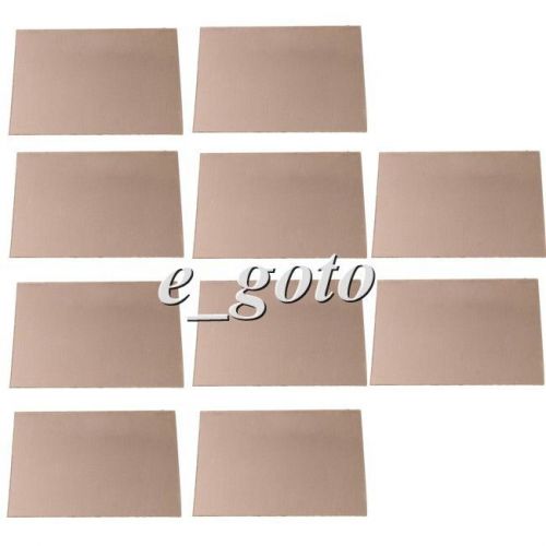 10pcs Double PCB 50x70x1.5mm Copper Clad Laminate Board Glass Fiber for Arduino