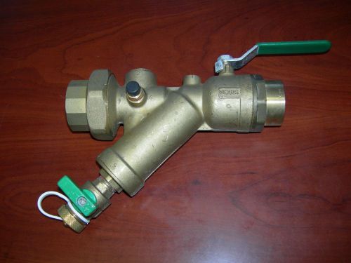 1-1/2&#034; Bronze Combination Y Strainer / Ball Valve with Blow-Down Valve, Nexus UY