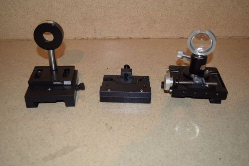 ORIEL LAB EQUIPMENT OPTICAL MOUNT LOT - 3 PIECES