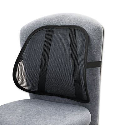 Mesh Backrest, 17-1/2w x 3-1/8d x 15h, Black, Sold as 1 Each