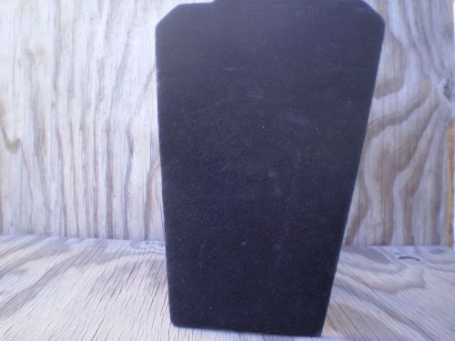 Jewelry Display Black Velvet Necklace Store Flat Board