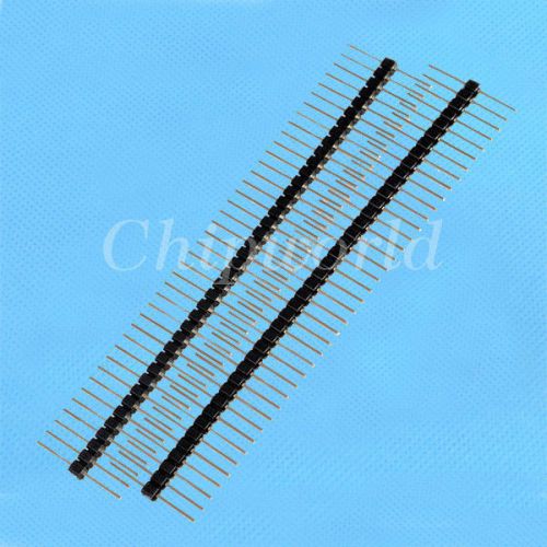 10pcs 40Pin 1*40 2.54mm 20mm Long Header Pin Male Breakable Pin Header