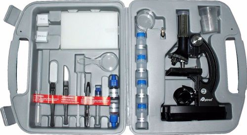 Ioptron 6805 84-Piece Microscope Kit (Black) New Gift