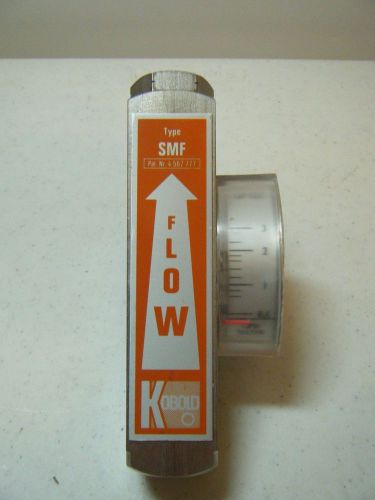 KOBOLD SMF STAINLESS STEEL FLOW METER 1/2&#039; NPT PORTS SMF-7212B0R6