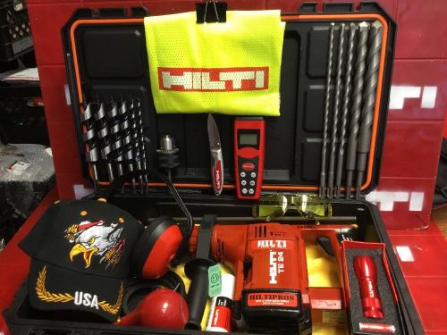 Hilti te 24 , preowned l@@k excellent condition free bits knife hat laser vest for sale