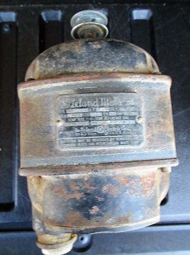 vintage  &#034;Leland 1/4 HP Motor&#034;  1725 RPM / 110 v / Fuse?