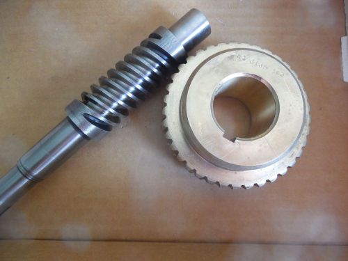 New Milton Roy Worm Gear - 12 1/3 to 1 - 252 0135 153 - 252 0134 106 - read desc