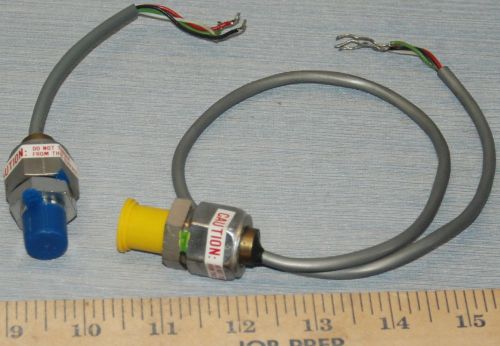 FOXBORO VINTAGE PRESSURE TRANSDUCER 7035214 0-25 PSIA &amp; 0-50 PSIANOS.(AD6)