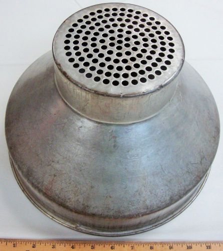 GALVANIZED MILK CAN STRAINER FUNNEL - VERY GOOD CONDITION