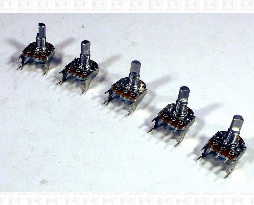 Alpha 250K Ohm Horizontal Mount Pot Potentiometer A250K A250K Lot Of 5