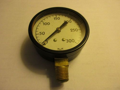 New Marshalltown 2 1/2&#034; Pressure Gauge Fig 23- 300# Bottom 1/4&#034; NPT connection