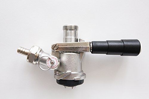 Hanks Surplus Beer Keg Tap Coupler Stainless Steel Body &amp; Stainless Steel Probe