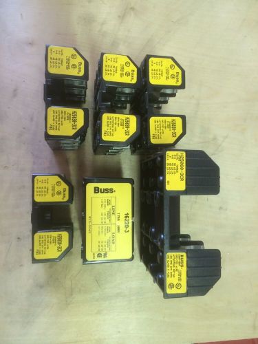 Buss Terminal Block Fuse Holder Lot 16220-3 H25030-3CR H25060-3CR H25030-2CR