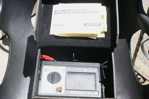 Avo Megger MJ159 Hand Crank Insulation Tester