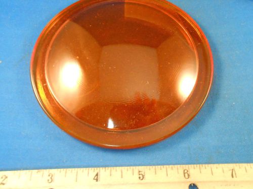 16377/60-001  AMBER LENS DIAMETER:5.0 INCH  NEW OLD SURPLUS