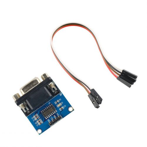MAX3232 RS232 Serial Port To TTL Converter Module DB9 Connector With Cable CS