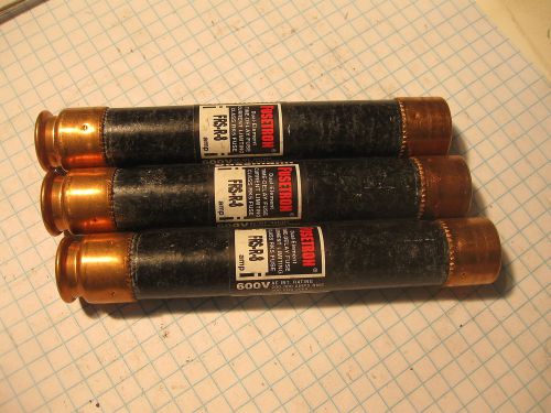 3 pcs FRS-R-8 Fuses 8A, 600VAC Bussmann TD Class RK5 Cur Lim (108)