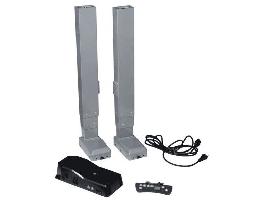 (Dual)110V Electric Table Lift Set - 25 inch stroke - 350 lbs (175 lbs each)