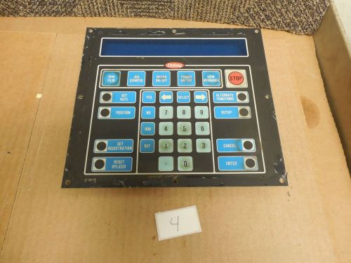 Doboy operator interface keypad panel ceci-o 89-14 for sale