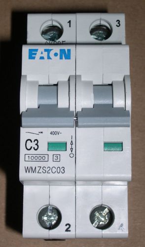 EATON,  3A, 2-POLE CIRCUIT BREAKER, WMZS2C03