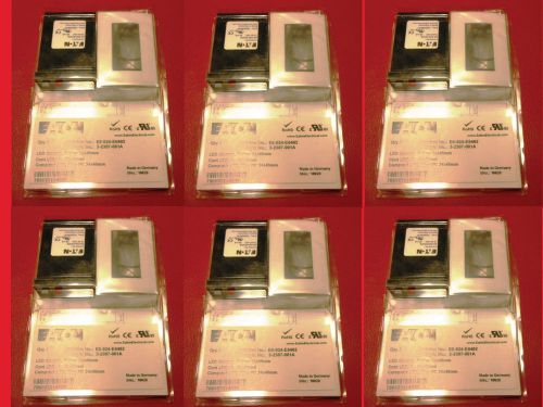 6 Pcs CUTLER HAMMER E5-324-E0402 PANEL METER 5-DIGIT 10V- 30V Style 3-2307-001A