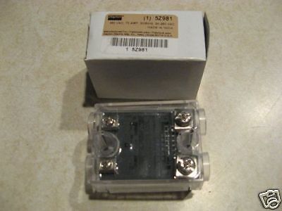 Dayton 5Z981 Solid State Relay 90-280 VAC Input NIB